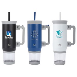 [DNM-QU25] NAYAD® Quest 23 oz Stainless Steel Double-Wall Mug with Foldable Handle &