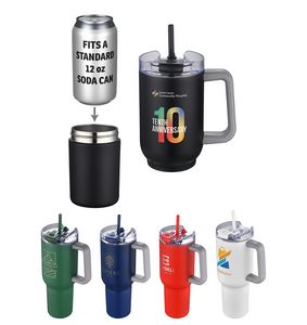 [DWA-NV25] Novo Combo 20 oz Vacuum Insulated Stainless Steel Mug and Screw-On 12 oz Ca