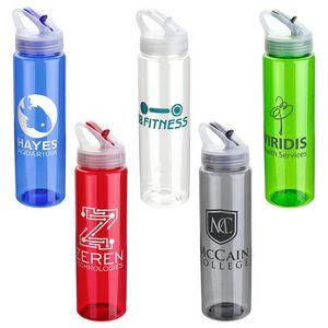 [DWP-VO18] Velo 32 oz PET Bottle with Flip-Up Lid