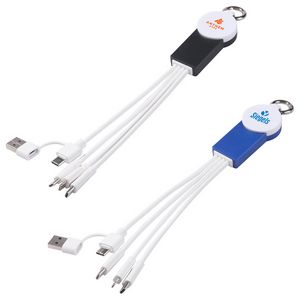 [EAC-TB24] Tribute 4-in-1 Charging Cable with Watch Charger
