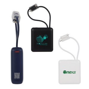 Vanguard 10000mAh 20W PD Power Bank with Charging Cable Lanyard