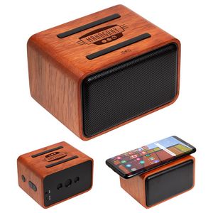 [ESP-MF23] Mahogany Wireless Speaker with Wireless Charger