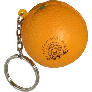 [LKC-OR05] Orange Stress Reliever Key Chain