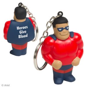 [LKC-SH15] Super Hero Stress Reliever Key Chain