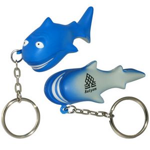 [LKC-SK08] Shark Stress Reliever Key Chain