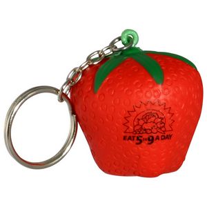 [LKC-SW08] Strawberry Stress Reliever Key Chain