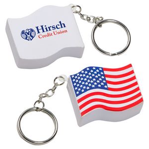 [LKC-UF01] US Flag Stress Reliever Key Chain