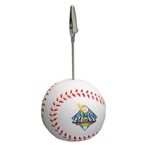 [LMH-BA01] Baseball Stress Reliever Memo Holder