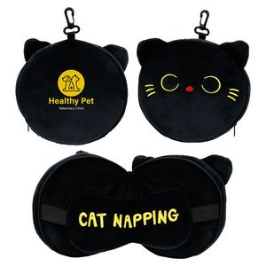 [PAL-CT24] Comfort Pals™ Cat 2-in-1 Pillow Sleep Mask