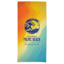 Silk Touch Beach Blanket/Towel 30" x 60" 360GSM Poly/Cotton - Full Color