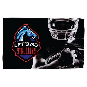 [WAA-RT31] Terry Microfiber Rally Towel 11" x 18" - Full Color