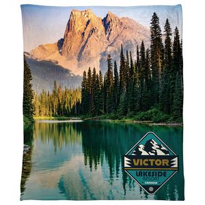 [WAA-ST34] Silk Touch Sherpa Blanket 50" x 60" 420GSM - Full Color