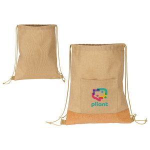 [WBA-CD23] Carina RPET & Cork Drawstring Backpack
