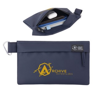 [WBA-LU26] Lakeshore Recycled Nylon Utility Pouch with Carabiner