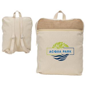 [WBA-SB24] Savanna Jute & Recycled Cotton Backpack