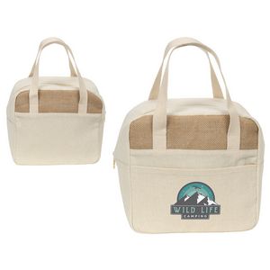 [WBA-SC24] Savanna Jute & Recycled Cotton Cooler Bag