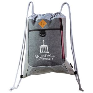 [WBT-SB18] Bordeaux Polycanvas String Backpack by Taroko(TM)