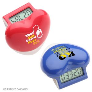 [WHF-HH10] Healthy Heart Step Pedometer