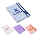 Arcadia Soft Spiral Notebook with Front Pocket