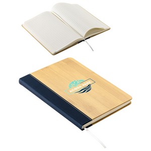 [WOF-AN25] Anji Faux Bamboo Hardcover Journal