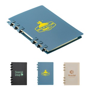 [WOF-CA25] Campus 6-Ring Notebook Made with Repreve® Recycled Polypropylene Cover