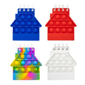[WOF-PO26] House Spiral Notebook Push Pop