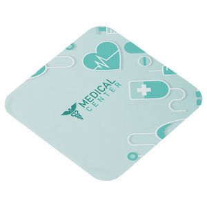 [WPC-DT22] Heavyweight 6" x 6" Draw Twist Microfiber Cleaning Cloth- Full-Color