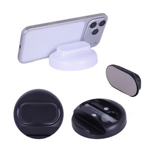 [WTE-AS25] Asana Phone Stand with Built-In Screen Cleaner & Spray