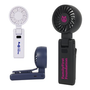 [WTV-PU26] Purl High Speed Rotatable Handheld Fan With Clip
