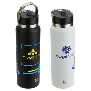 [DNB-RA21] NAYAD® Ranger 40 oz Stainless Double-wall Bottle with Flip-Top Spout