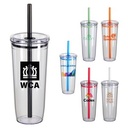 Norris 20 oz Recycled Acrylic Straw Tumbler