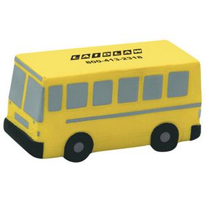 [LED-SB09] Flat Front School Bus Stress Reliever