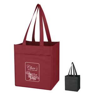 [3326] Non-woven 6 Bottle Wine Tote Bag