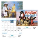 Good Value™ Monkey Mischief - Spiral Calendar