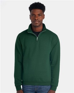[995MR] JERZEES® Unisex NuBlend® Cadet Collar Quarter-Zip Sweatshirt