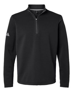 [A588] Adidas® Spacer Quarter-Zip Pullover