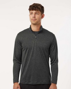 Men's Pro-Lock Performance Mélange Quarter-Zip Pullover Sweater