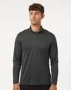 Men's Pro-Lock Performance Mélange Quarter-Zip Pullover Sweater