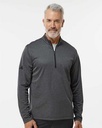 Adidas® Space Dyed Quarter-Zip Pullover 