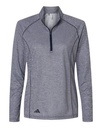 Adidas® Women's Space Dyed Quarter-Zip Pullover 