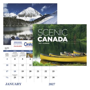 [7502] Good Value™ Scenic Canada - Window Calendar