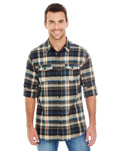 Burnside® Men's Yarn-Dyed Flannel Shirt