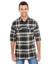 Burnside® Men's Yarn-Dyed Flannel Shirt