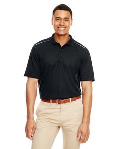 [88181R] Core 365™ Men's Radiant Performance Piqué Polo with Reflective Piping