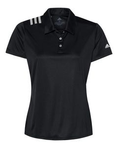 [A325] Adidas® - Women's 3-Stripes Shoulder Sport Shirt