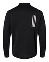 Adidas® - 3-Stripes Double Knit Quarter-Zip Pullover