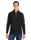 Core 365™ Men's Market Snag Protect Mesh Colorblock Quarter-Zip