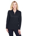 Devon & Jones™ Women's CrownLux Performance® Plaited Long Sleeve Polo