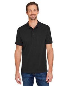 Harriton® Men's Valiant Cotton Snag Protect Polo