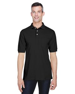 [M265P] Harriton® Men's Easy Blend™ Polo with Pocket